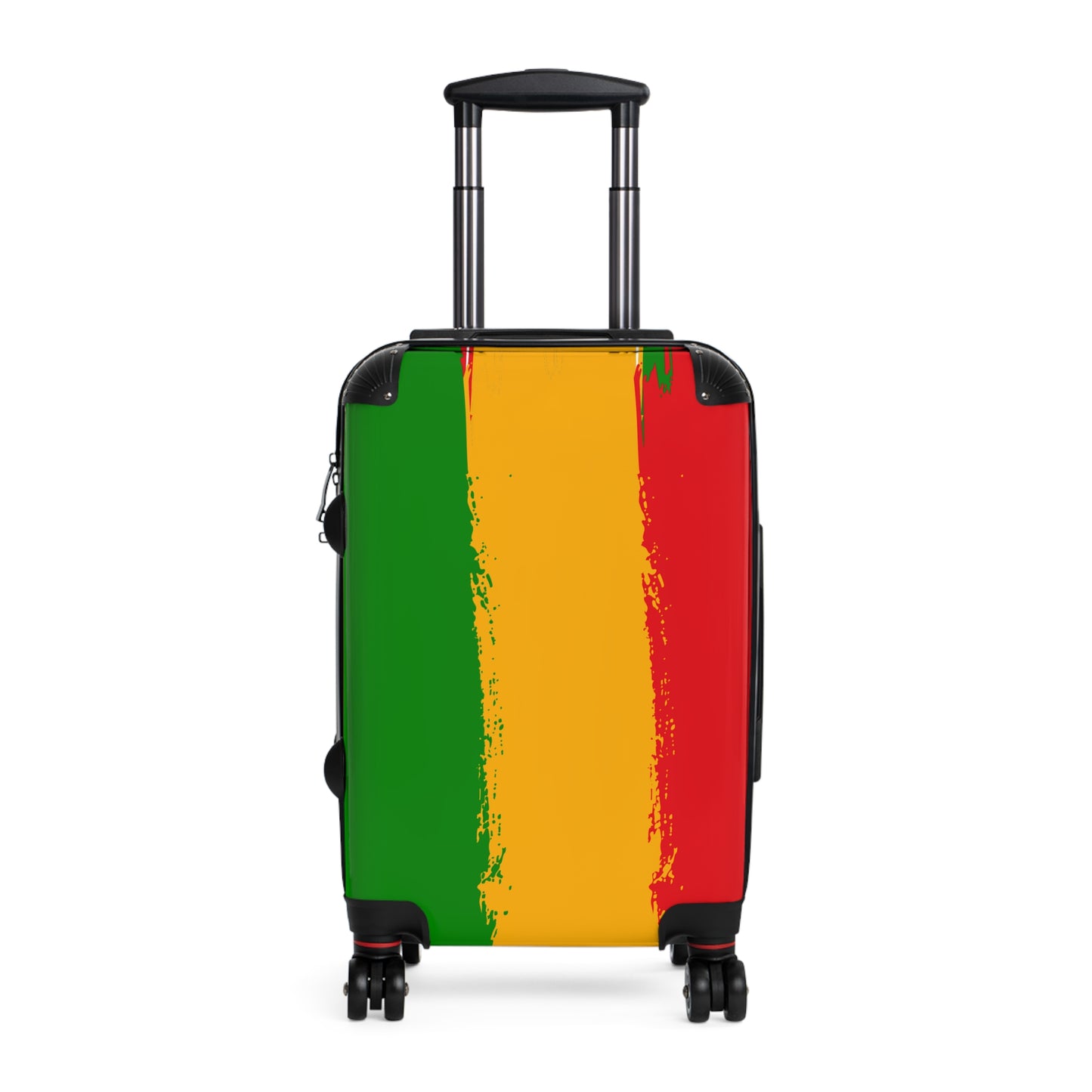 Red Green and Yellow Suitcase