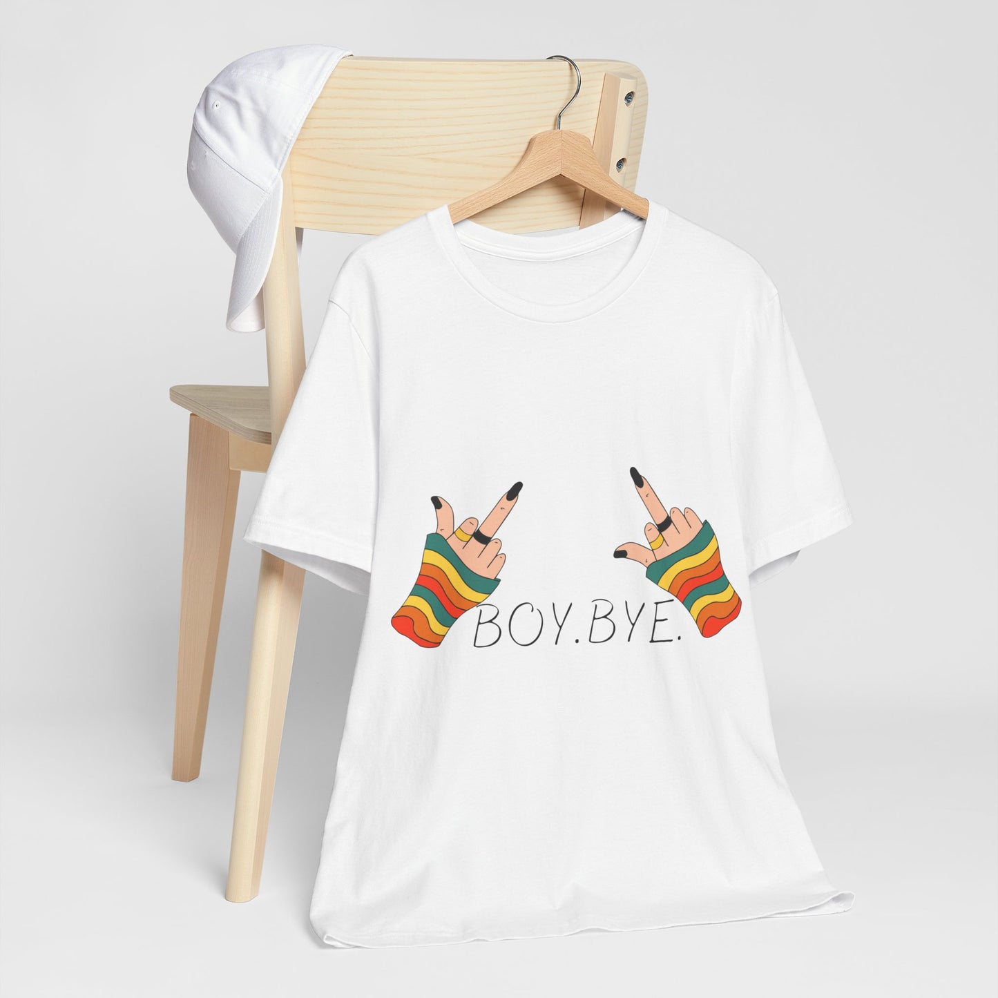 Funny Quotes Unisex Tee - Boy Bye Trendy Top