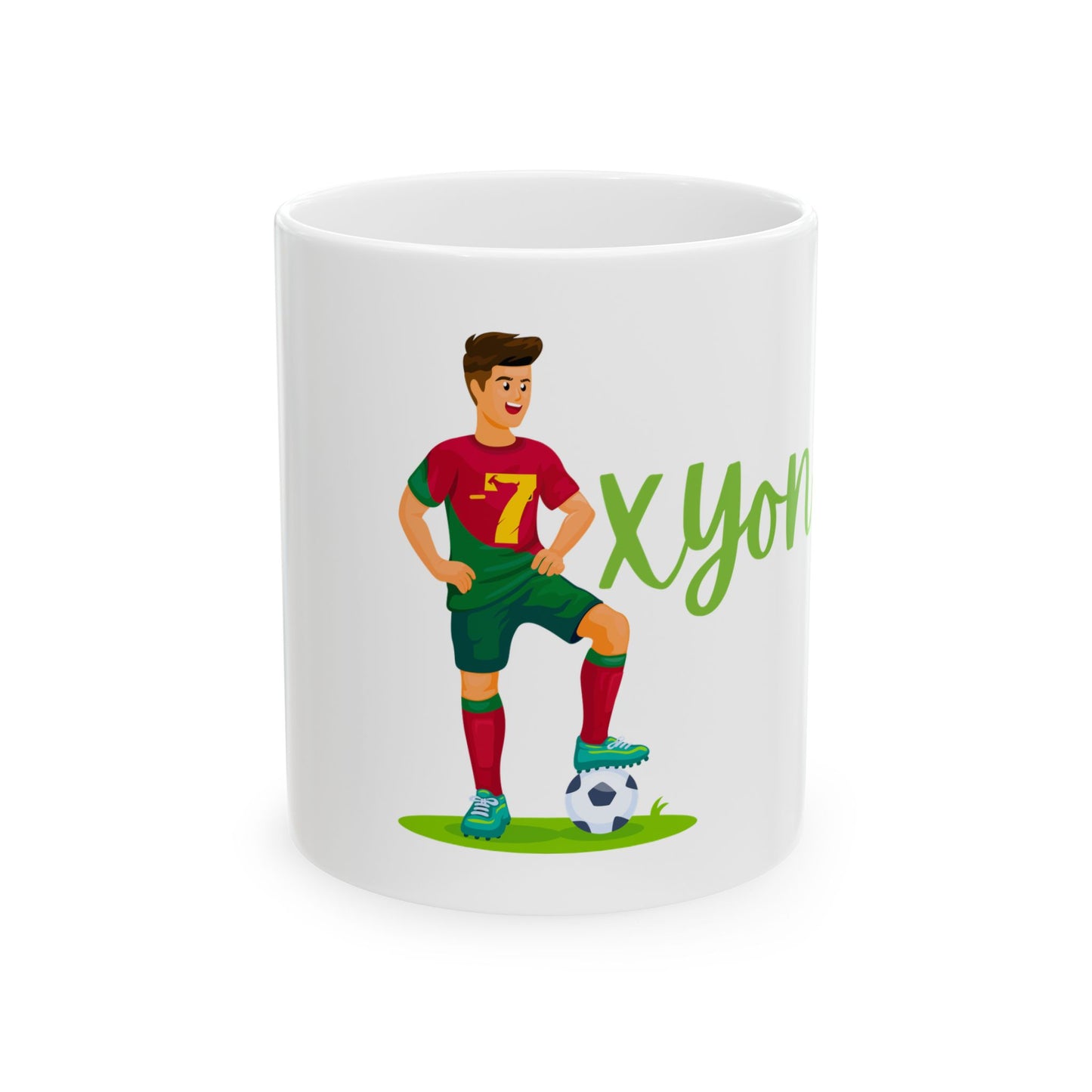 Football Ceramic Mug