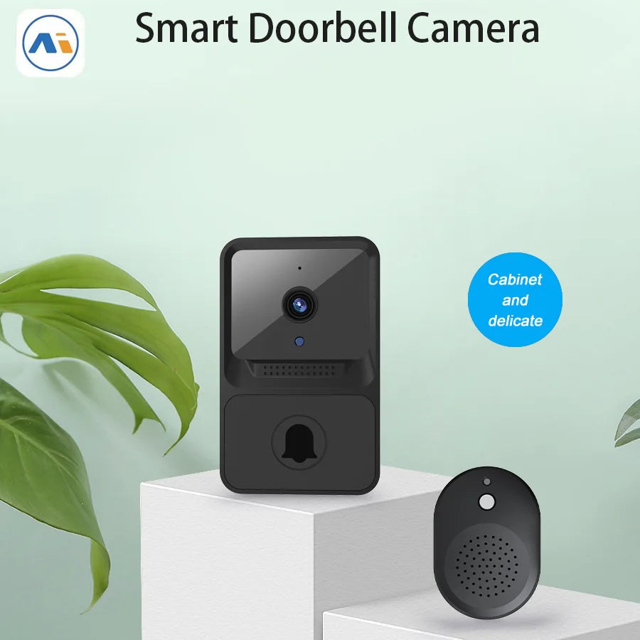 Wireless Doorbell WiFi Outdoor HD Camera Security Doorbell