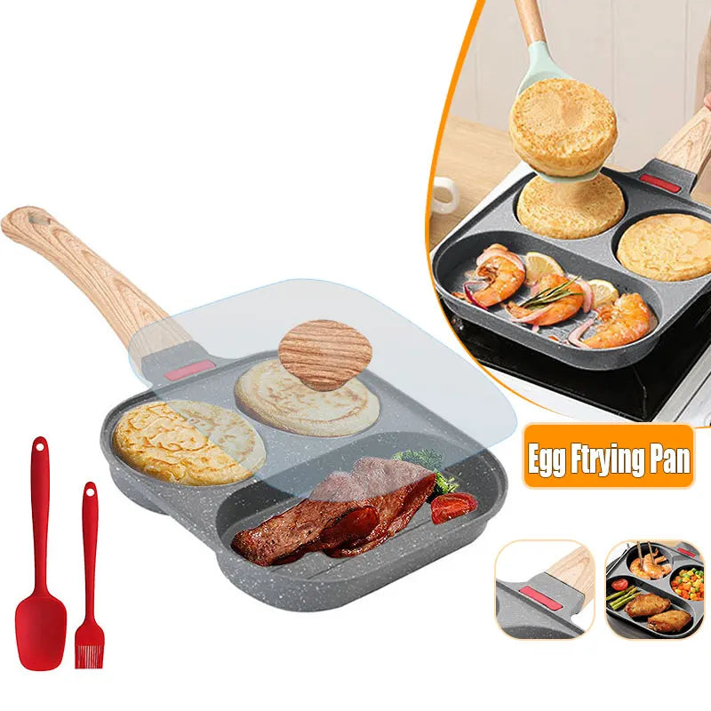 3 in 1 Kitchen Frying Pot/Pan Non-Stick