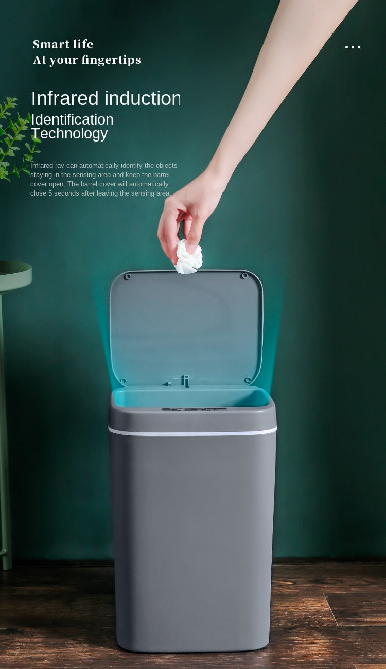 Automatic Sensor Trash Can Electric Touchless Smart Bin 16L