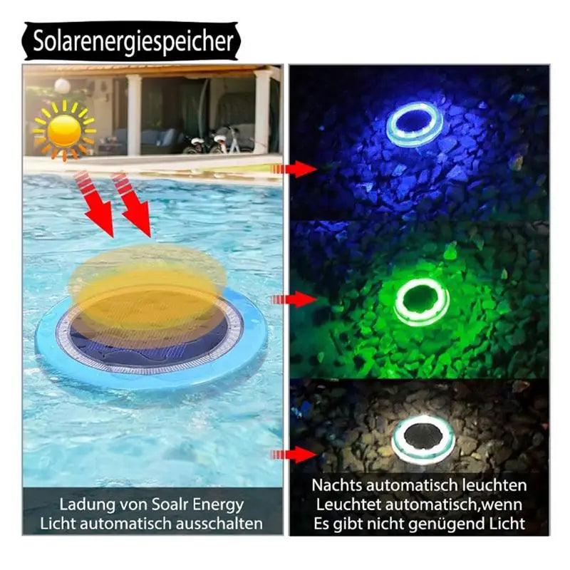 Solar Floating Pool LED Light Waterproof