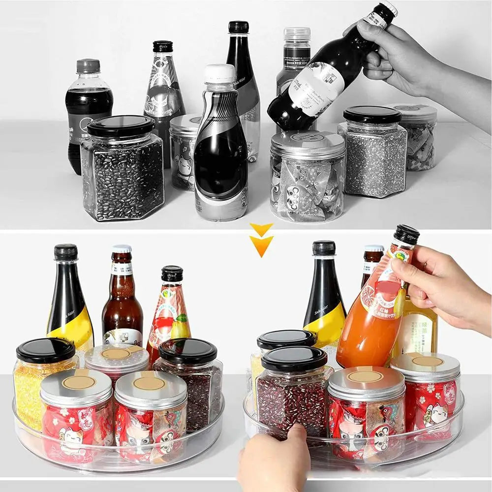 Rotating Fridge Organizer