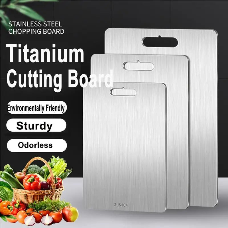 Kitchen Titanium Cutting Board Double-Sided